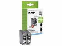 KMP Druckerpatrone ersetzt HP 45, 51645A Kompatibel 2er-Pack Schwarz H7D...