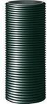 Fr&auml;nkische Rohrwerke 29510350 Stangenrohr 800 mm Schwarz 1 St. Halogenfrei
