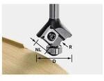 Festool 499811 Wendeplatte L&auml;nge 55 mm Produktabmessung, &Oslash; 28 mm Arbeits-L&auml;nge 3