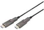 Digitus HDMI Anschlusskabel HDMI-A Stecker 10 m Schwarz AK-330127-100-S 4K UHD,