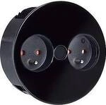 BACHMANN TWIST 2xUTE 2,0m AEH schwarz 30GE seidenmatt, schwarz, 2 m 931.152