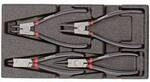 Gedore RED 3301716 Sicherungsringzange Spitzenform (Details) gerade, abgewinkelt 90&deg;