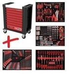 KS Tools 8104241 Werkstattwagen Herstellerfarbe: Schwarz, Rot
