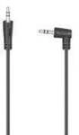 hama 00205286 Audio-Kabel, 3,5-mm-Klinken-St. 90&deg; - 3,5-mm-Klinken-St., Stereo, 1,5