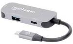 Manhattan USB-C&reg; Dockingstation USB-C auf HDMI 3-in-1 Docking-Konverter...