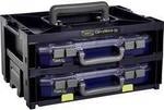 raaco CarryMore 55x2 Sortimentskoffer (L x B x H) 278 x 386 x 195 mm Anzahl F&auml;cher: