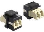 Delock 86330 LC-Einbaumodul Keystone Kabel 1 St.