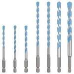 Bosch Accessories 2608902371 2608902371 Mehrzweckbohrer-Set 5 mm, 6 mm, 7 mm, 8 mm 1