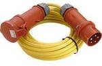 AS Schwabe 60712 Strom Verl&auml;ngerungskabel 16 A Gelb 10.00 m N07V3V3-F 5G 1,5...
