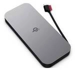 Lenovo GO - USB-C Powerbank 10000 mAh Qi Wireless Charging LiPo USB-C&reg; Schwarz