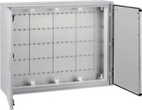 HAGER FL54S, Hager FL54S Wandschrank 1100 x 850 x 300 Kunststoff Lichtgrau (RAL 7035)