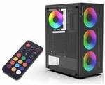 INCA EMG-15XN Midi-Tower PC-Geh&auml;use Schwarz