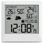 hama 00222238 Wetterstation Palawan, mit Au&szlig;ensensor, Funk, Wecker, Thermo/Hygro,