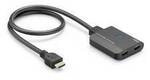 Hama 4K HDMI-Splitter 1 In 2 Out, 30Hz, schwarz 00205284