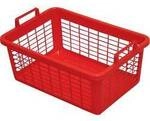 LOCKWEILER W&auml;schekorb eckig 80 l, 80 cm, rot 103968042