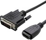 VALUE HDMI-DVI Adapterkabel, HDMI BU / DVI-D ST 12.99.3116