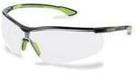 uvex sportstyle 9193265 Schutzbrille inkl. UV-Schutz Gr&uuml;n, Schwarz EN 166, EN 170