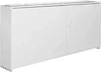 HAGER FP45TN2, Hager Schrank 1300 x 650 x 205 Stahl Reinwei&szlig; (RAL 9010) 1 St.