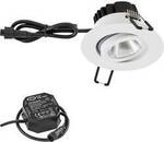 EVN PC650N60102 PC650N60102 LED-Einbauleuchte LED LED fest eingebaut 6 W Wei&szlig;