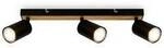Briloner TIB 2172034 Deckenstrahler LED GU10 9 W Schwarz, Holz