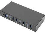 Digitus DA-70258-1 USB-Hub 7 Port USB-A USB 3.0 5 GBit/s f&uuml;r industrielle