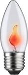 PAULMANN 53100, Paulmann Gl&uuml;hlampe 90 mm 230 V E27 3 W Klar Kerzenform Inhalt 1 St.