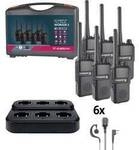 Albrecht Tectalk Worker 3 29827 PMR-Funkger&auml;t 6er Set