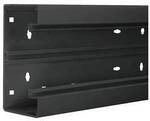 Hager BR6517019011 Br&uuml;stungskanal Unterteil (L x B) 2000 mm x 170 mm 2 m Schwarz