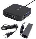 Itec USB-C&reg; Dockingstation I-TEC USB-C DP Dual HDMI DS + Charger C31TRIVIDPRO100W