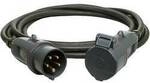 Walther Werke 39100502100100 Strom Verl&auml;ngerungskabel 16 A Schwarz 10.00 m mit