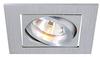 Deko Light Kardan I 110100 Deckeneinbauring LED, Halogen GU5.3, MR 16 50 W Silber