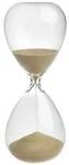 TFA Dostmann Sanduhr Gold, Transparent analog 18.6009.53.90
