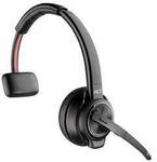 HP Poly Savi 8210-UC On Ear Headset DECT, Bluetooth&reg; Stereo Schwarz Noise Cancelling