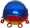 Niermann 80015 LED-Nachtlicht mit Projektor Rund Tintenfisch LED Blau, Gelb, Rot