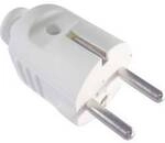 Bachmann 910.270 Schutzkontaktstecker Kunststoff 250 V Wei&szlig; IP20