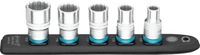 HAZET 900Z-SR/5, Hazet 900Z-SR/5 Au&szlig;en-Doppelsechskant Steckleiste 12.5 mm 1/2