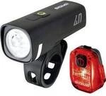 Sigma Fahrradbeleuchtung Set Aura 40 / Hiro 10 Set Akkubetriebenes LED-Leuchtmittel
