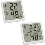 TFA Dostmann 30.5059.02.02 Thermo-/Hygrometer 2 St.