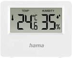 hama 00222222 Thermometer und Hygrometer Ebro, digital, f&uuml;r innen oder au&szlig;en, Wei&szlig;