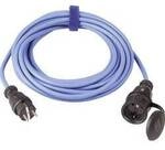 Schutzkontakt-Verl&auml;ngerung H07RN-F 3 G 1,5 mm&sup2;, 10 m, blau mit Deckel am Band SiRoX