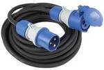 AS Schwabe 61407 Strom Verl&auml;ngerungskabel 16 A Schwarz, Blau 10 m H07RN-F 3G 2,5