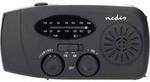Nedis RDFMCR2000BK Notfallradio UKW, FM, AM Notfallradio, UKW Schwarz