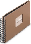 HAMA 00009851, Hama Fine Art. 00009851 Spiralalbum (B x H) 240 mm x 170 mm Braun 50