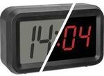 TFA Dostmann 60.2038.01 Quarz Wecker Schwarz Alarmzeiten 1 Gro&szlig;es Display