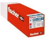 Fischer 566349 PowerFast II Tellerschrauben 10 mm 300 mm Innenvielzahn Stahl