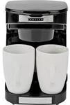 Butler 16100129 Kaffeemaschine Schwarz, Silber mit Filterkaffee-Funktion