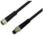 BKL Electronic 2700037 Sensor-Aktor-Verl&auml;ngerungsleitung M8 Stecker gerade auf