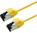 Roline 21.15.3231 RJ45 Patchkabel CAT 8.1 U/FTP 0.3 m Gelb 1 St.