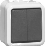 PEHA BY HONEYWELL 390611, PEHA by Honeywell Komplett Wechselschalter Grau 390611 1