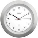 Mebus 19448 Funk Wanduhr 30 cm x 40 mm Silber